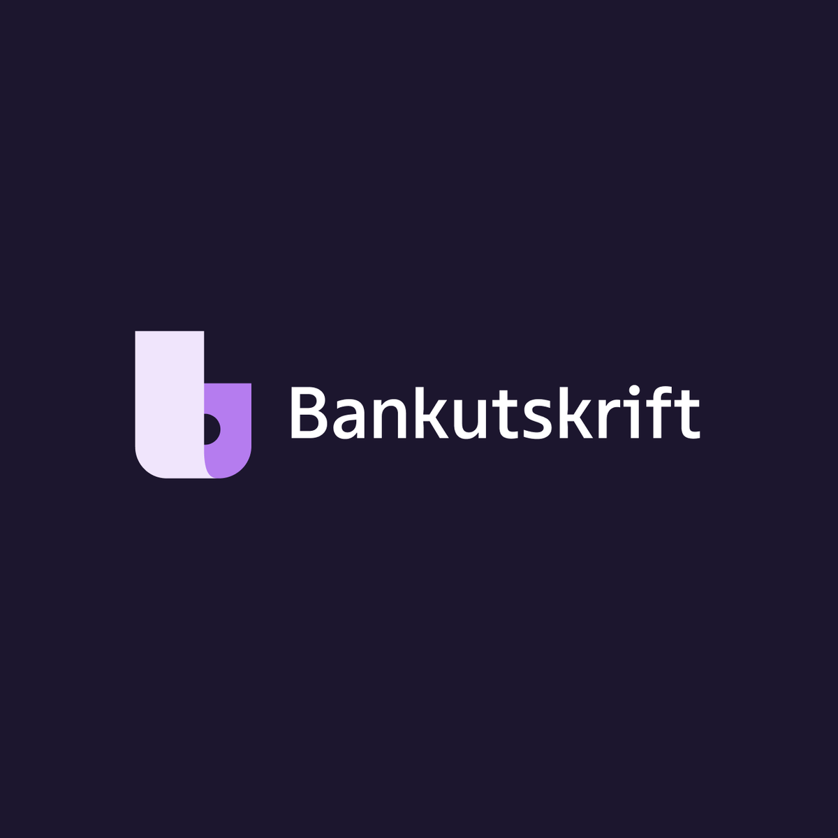Bankutskrifts logo